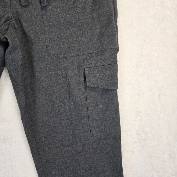 NWT $75 Alfani Mens Cargo Joggers Pants Sz S Gray Gorpcore Y2k Preppy - Picture 3 of 11